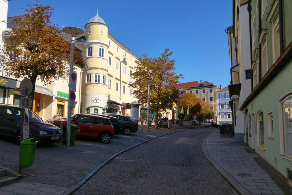 Altstadtwohnung Traunstein Mit Traunseeblick 1A Гмунден Экстерьер фото