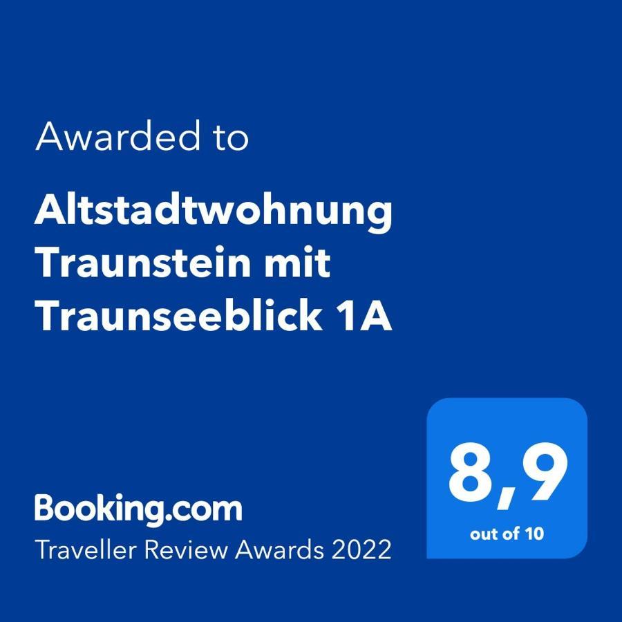 Altstadtwohnung Traunstein Mit Traunseeblick 1A Гмунден Экстерьер фото